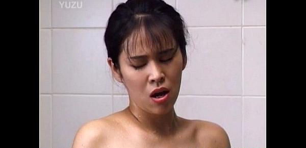  Japanese AV Model showers her hot titties